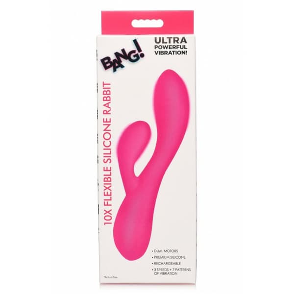 Dubbelvibrator Dual Stimulation Vibe XR Rosa Silikon