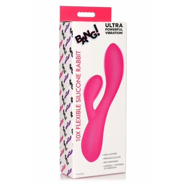 Dubbelvibrator Dual Stimulation Vibe XR Rosa Silikon