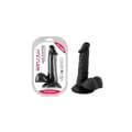 Miniatyrbillede 2 af 3: Realistisk Dildo VSCNOVELTY Sort 16,5 cm