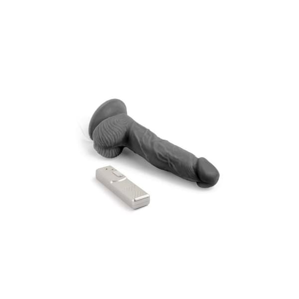 Realistisk Dildo VSCNOVELTY Sort 22 cm