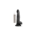 Miniatyrbillede 1 af 3: Realistisk Dildo VSCNOVELTY Sort 22 cm