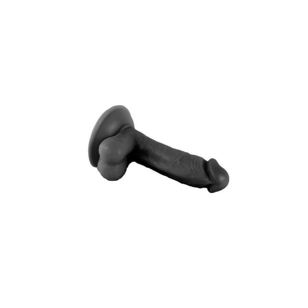 Realistinen dildo VSCNOVELTY Musta 18 cm
