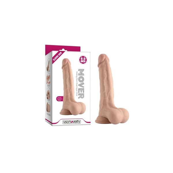 Realistinen dildo VSCNOVELTY TPE 22,86 cm