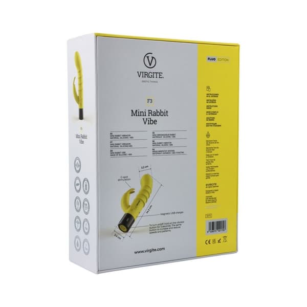Dubbelvibrator Dual Stimulation Vibe Virgite Silikon