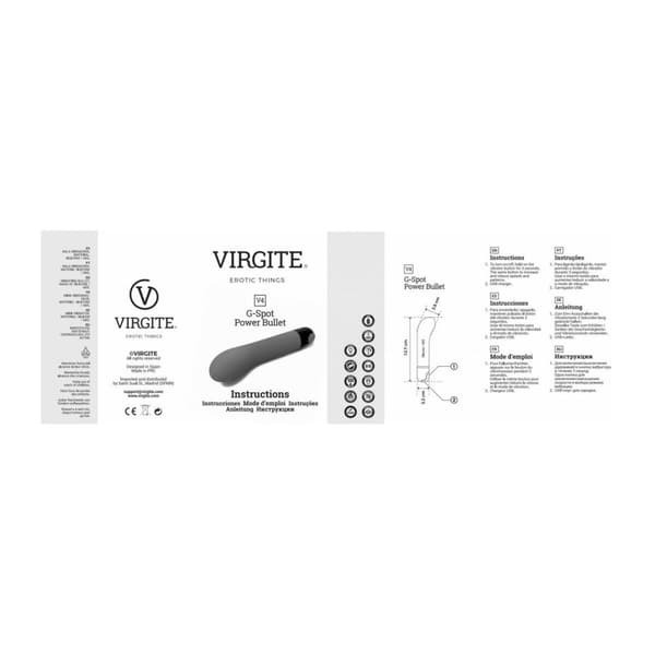 Spot Vibrator Virgite Blå