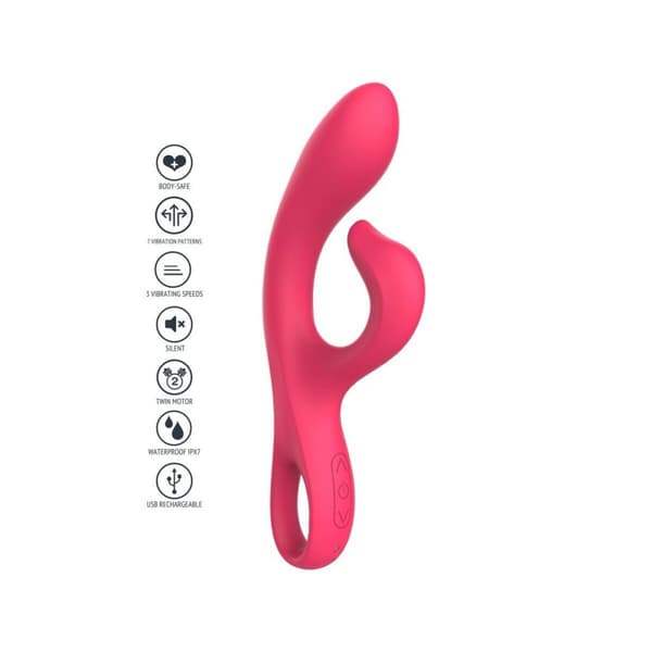 Dubbelvibrator Dual Stimulation Vibe Toy Joy