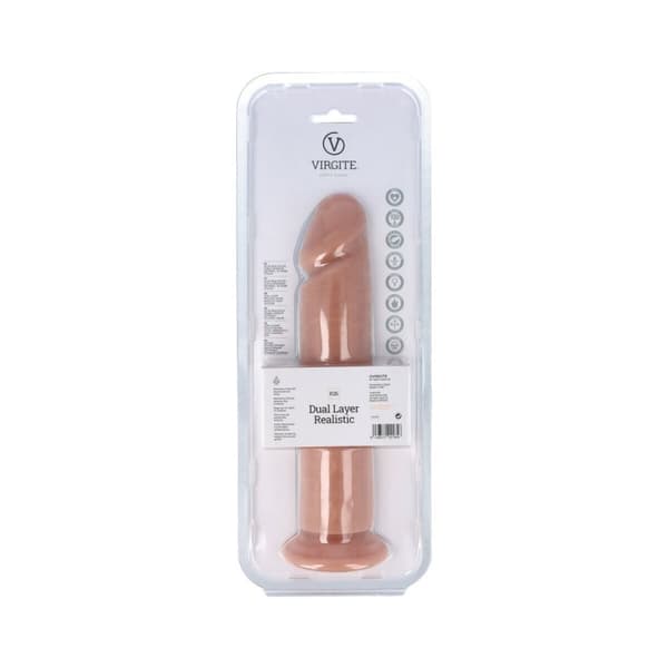 Realistisk dildo Virgite 26 cm