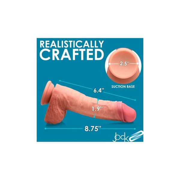 Realistisk dildo XR 22,2 cm