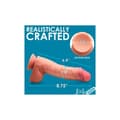 Miniatyrbild 5 av 8: Realistisk dildo XR 22,2 cm