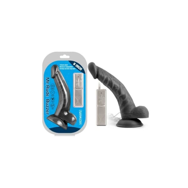 Realistisk dildo VSCNOVELTY Svart 22,86 cm