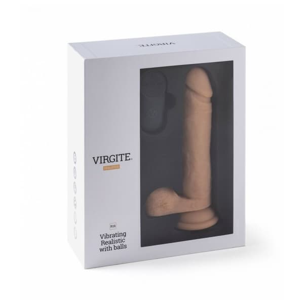 Realistisk Vibrator Virgite 16 cm