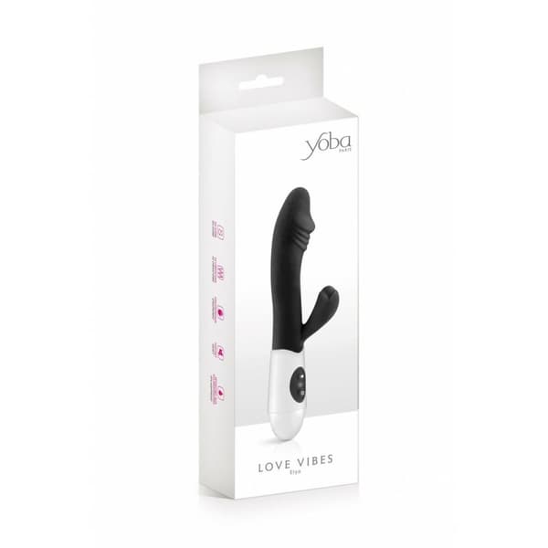 G-Punkt Vibrator Yoba Sort Silikone