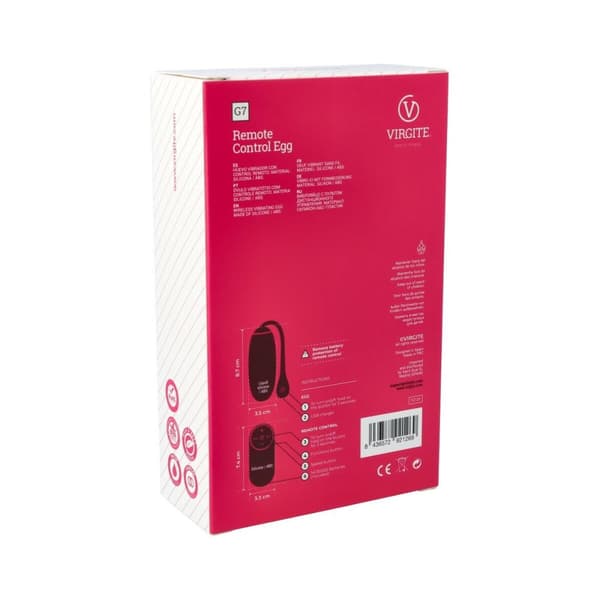 Egg vibraattori Virgite Pinkki