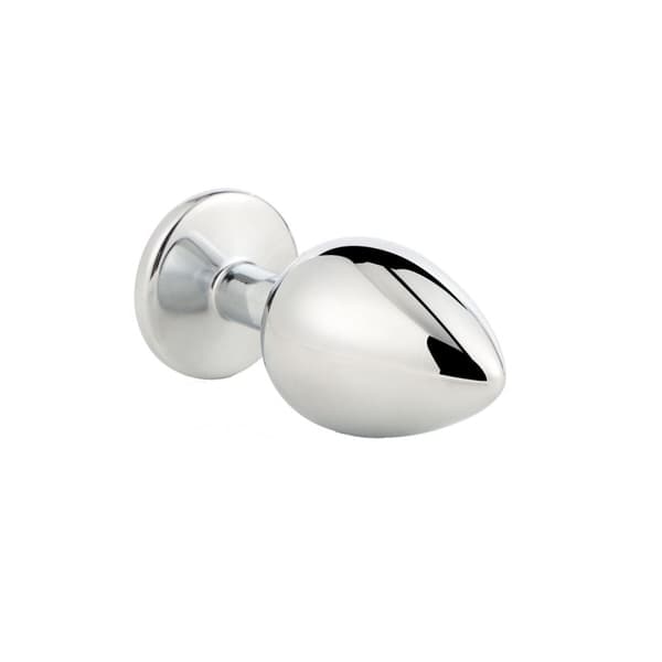 Anal plug Dream Toys Gleaming Love Sølvfarvet
