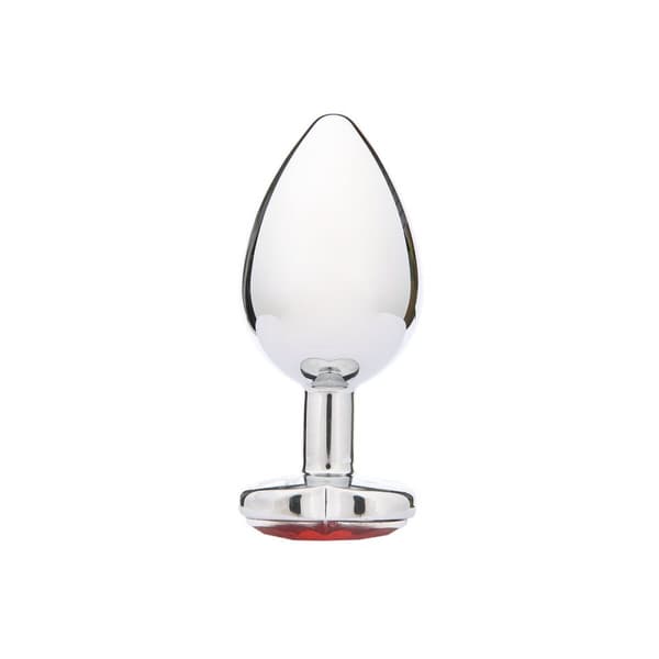Analplugg Whipsmart Heartbreaker Silvrig