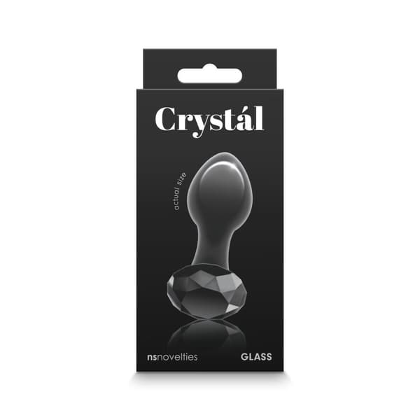 Analplugg NS Novelties Crystal (by NSN) Svart