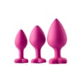 Miniatyrbild 4 av 11: Analplugg Dream Toys Flirts Rosa 3 Delar