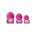 Miniatyrbild 10 av 11: Analplugg Dream Toys Flirts Rosa 3 Delar