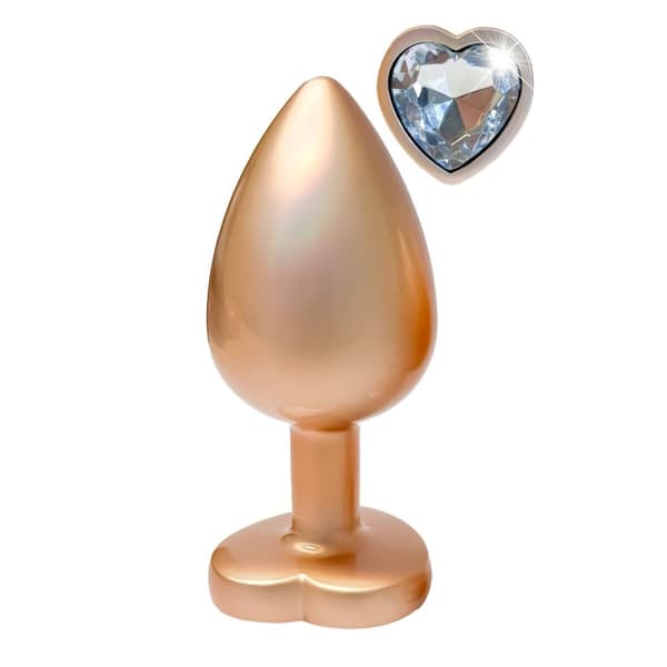 Analplugg Dream Toys Gleaming Love Gyllene