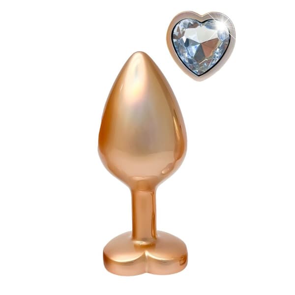 Analplugg Dream Toys Gleaming Love Gyllene