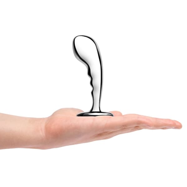 Analplugg B-Vibe Silvrig