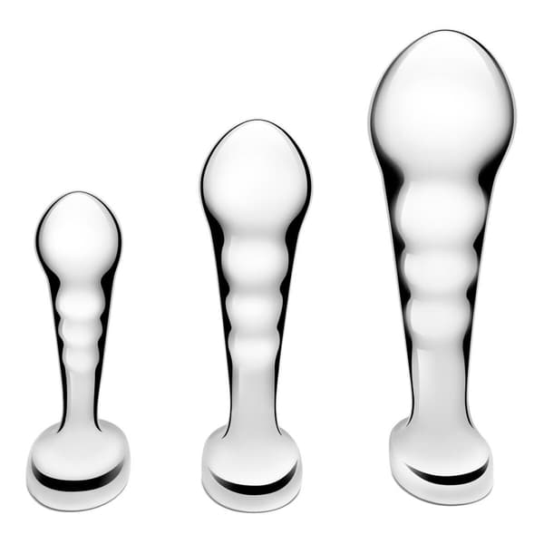 Analplugg B-Vibe Silvrig