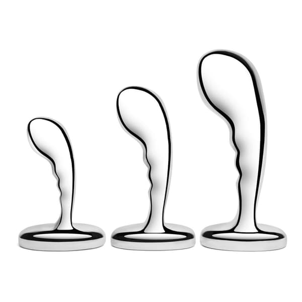 Analplugg B-Vibe Silvrig