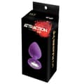 Miniatyrbild 3 av 3: Analplugg Attraction Mai Pleasure Toys Purpur