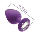 Miniatyrbild 1 av 3: Analplugg Attraction Mai Pleasure Toys Purpur