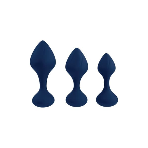 Analplugg Playboy Playboy Blå (8,9 cm)