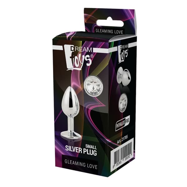 Analplugg Dream Toys Gleaming Love Silvrig