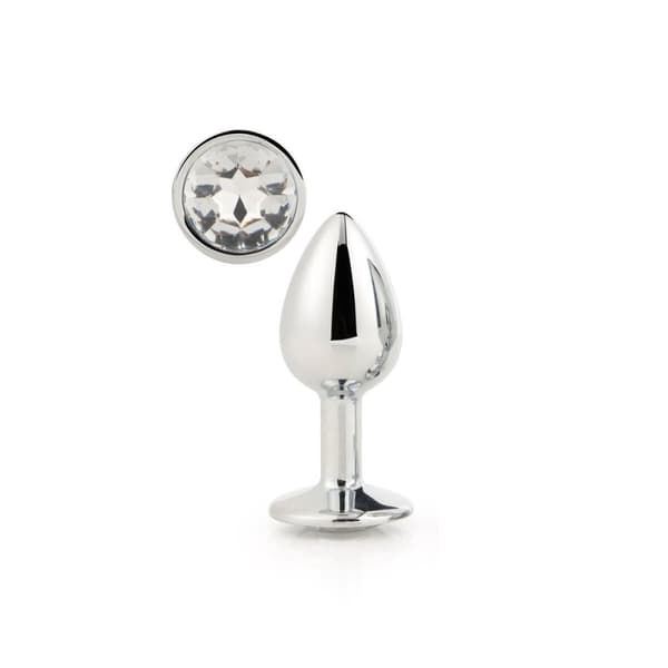 Analplugg Dream Toys Gleaming Love Silvrig