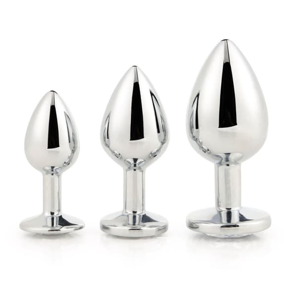 Analplugg Dream Toys Gleaming Love Silvrig