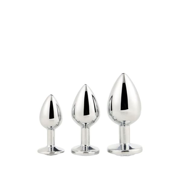 Analplugg Dream Toys Gleaming Love Silvrig