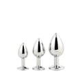 Miniatyrbild 4 av 9: Analplugg Dream Toys Gleaming Love Silvrig