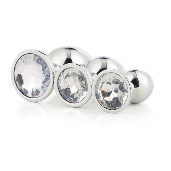 Analplugg Dream Toys Gleaming Love Silvrig