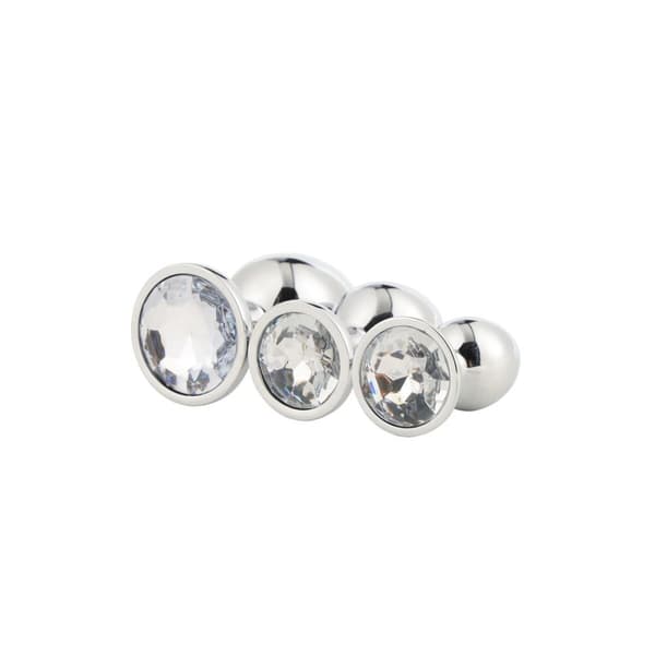 Analplugg Dream Toys Gleaming Love Silvrig