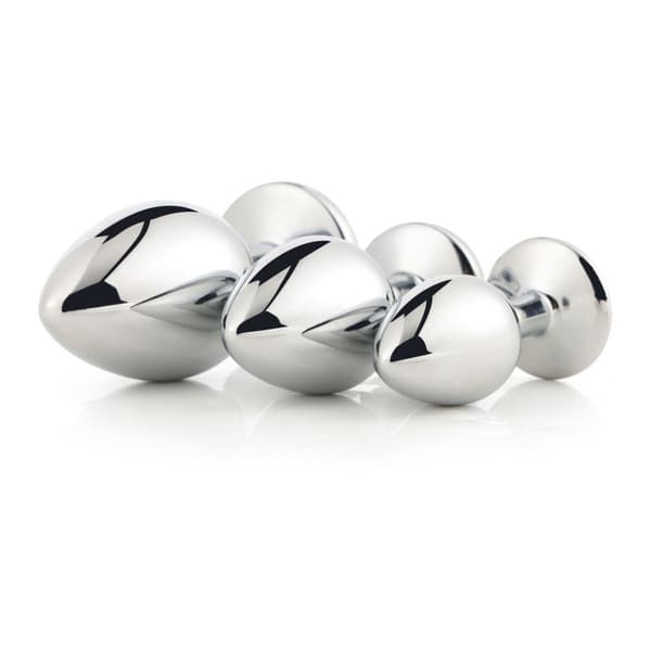 Analplugg Dream Toys Gleaming Love Silvrig