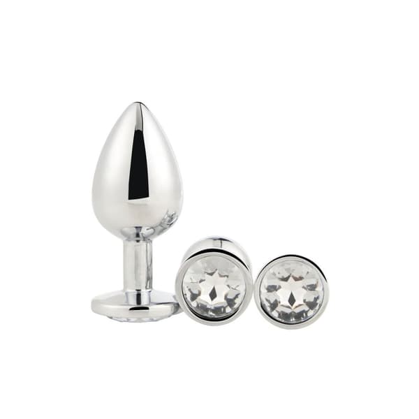 Analplugg Dream Toys Gleaming Love Silvrig