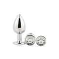 Miniatyrbild 2 av 9: Analplugg Dream Toys Gleaming Love Silvrig