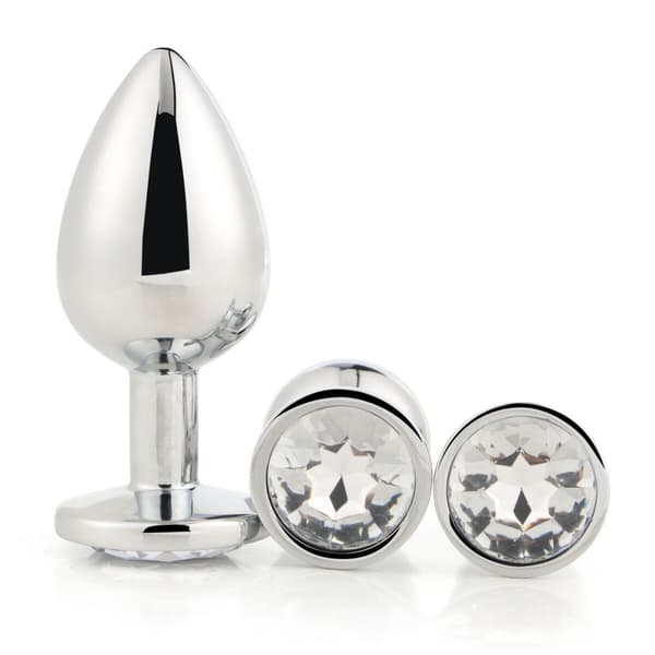 Analplugg Dream Toys Gleaming Love Silvrig
