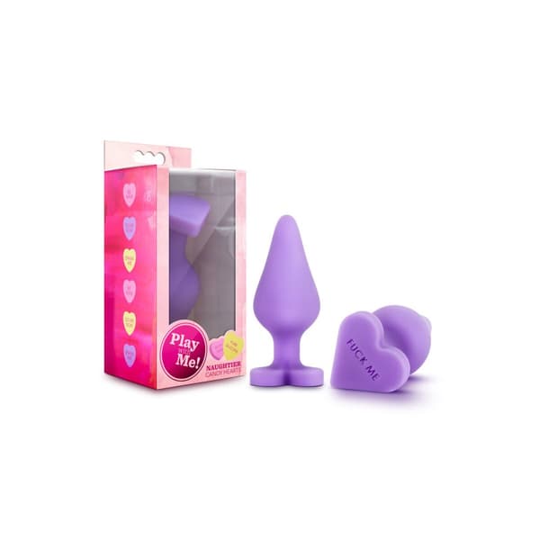 Analplugg Blush Play with me Purpur (9,5 cm)