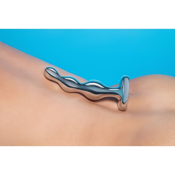 Analplugg B-Vibe Silvrig