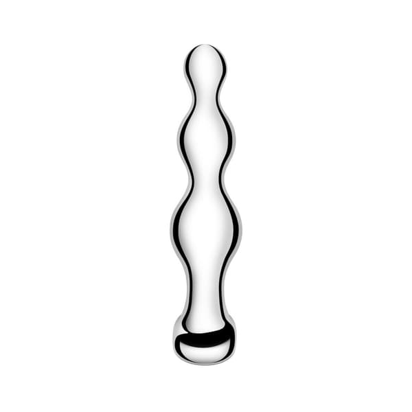 Analplugg B-Vibe Silvrig