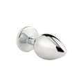 Miniatyrbillede 10 af 11: Anal plug Dream Toys Gleaming Love Sølvfarvet