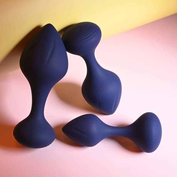 Anal plug Playboy Playboy Blå (8,9 cm)