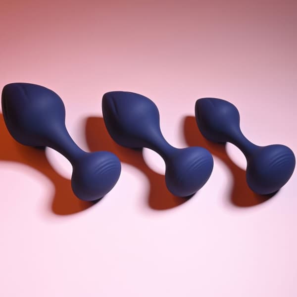 Anal plug Playboy Playboy Blå (8,9 cm)