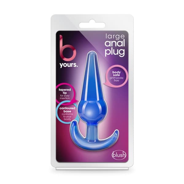 Anal plug Blush B yours Blå (8,9 cm)