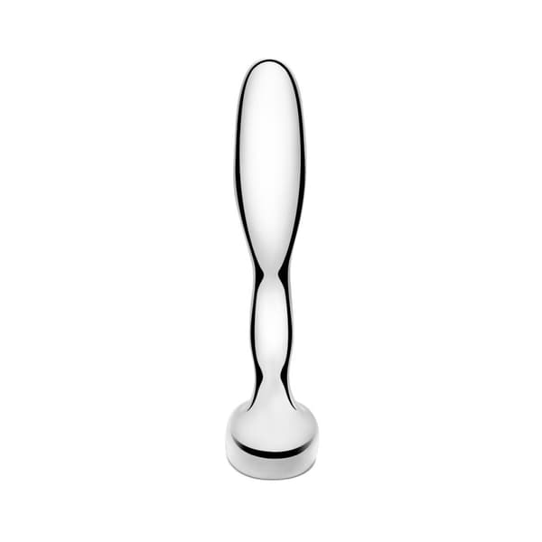 Anustappi B-Vibe Hopeinen
