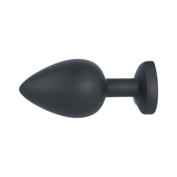Analplugg Virgite Svart Silikon Set 3 Delar